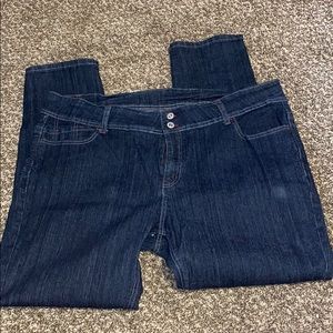 Dark wash Jeans sz 22